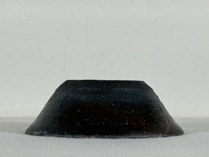 Preowned Japanese Tokoname Unglazed Round Bonsai Pot Koyo - 5.25” By 1.75”