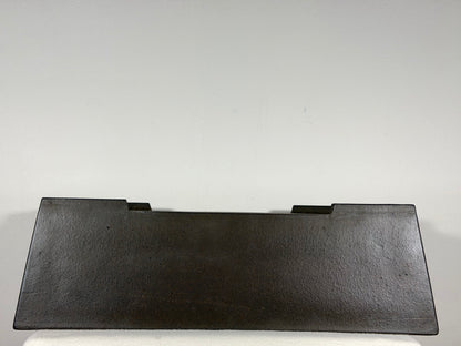 Preowned Japanese Tokoname Unglazed Rectangular Bonsai Pot - 19” By 14.5”