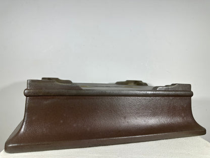 Preowned Japanese Tokoname Unglazed Rectangular Bonsai Pot Yamaaki - 17.75” By 14”