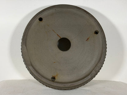 Preowned Japanese Tokonam Unglazed Drum Style Bonsai Pot Touyou - 11” By 2.75”