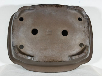 Preowned Japanese Tokoname Mokko Style Bonsai Pot Gyouzan Nakano - 15.5” By 12.75”